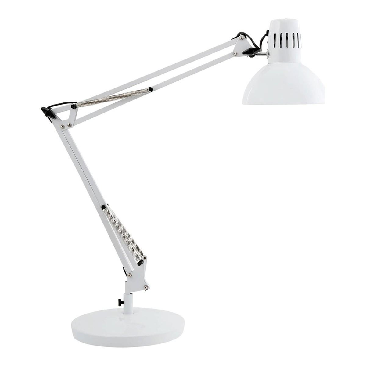 Lampe architecte sans ampoule ALBA ARCHI blanc, vue d'ensemble