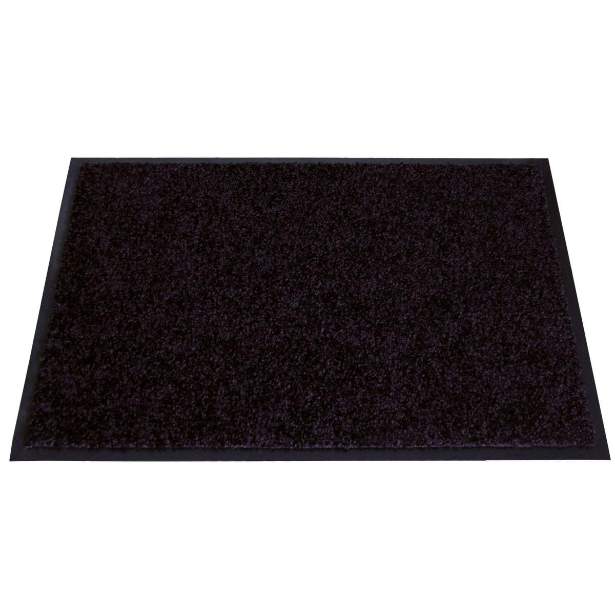 Tapis anti-salissure miltex EAZYCARE COLOR noir 40 × 60 cm, vue d'ensemble