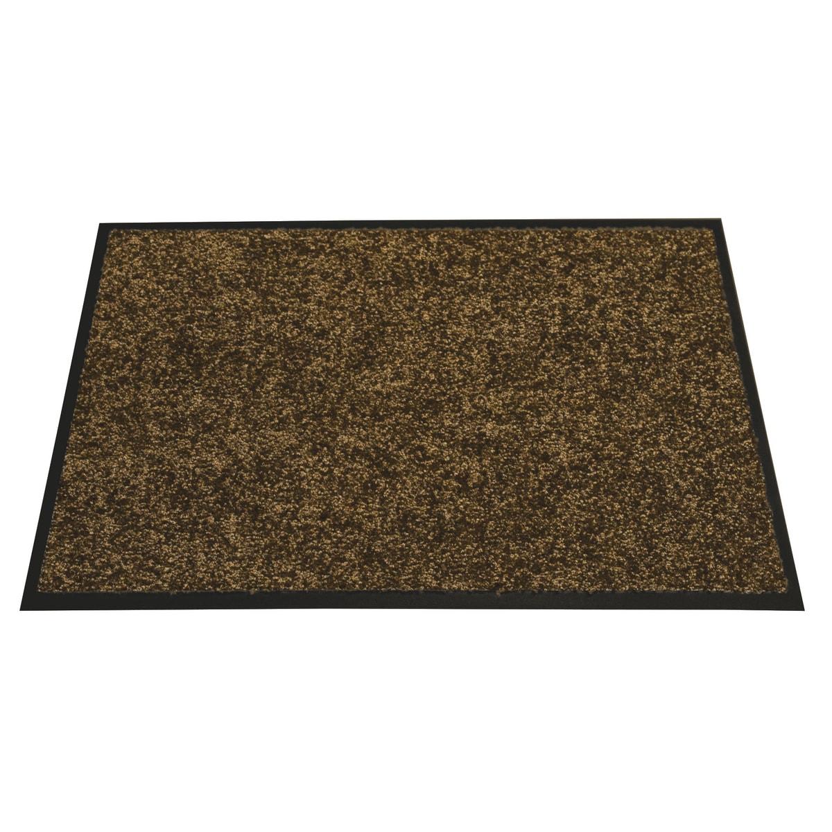 Tapis anti-salissure miltex EAZYCARE COLOR brun 40 × 60 cm, vue d'ensemble