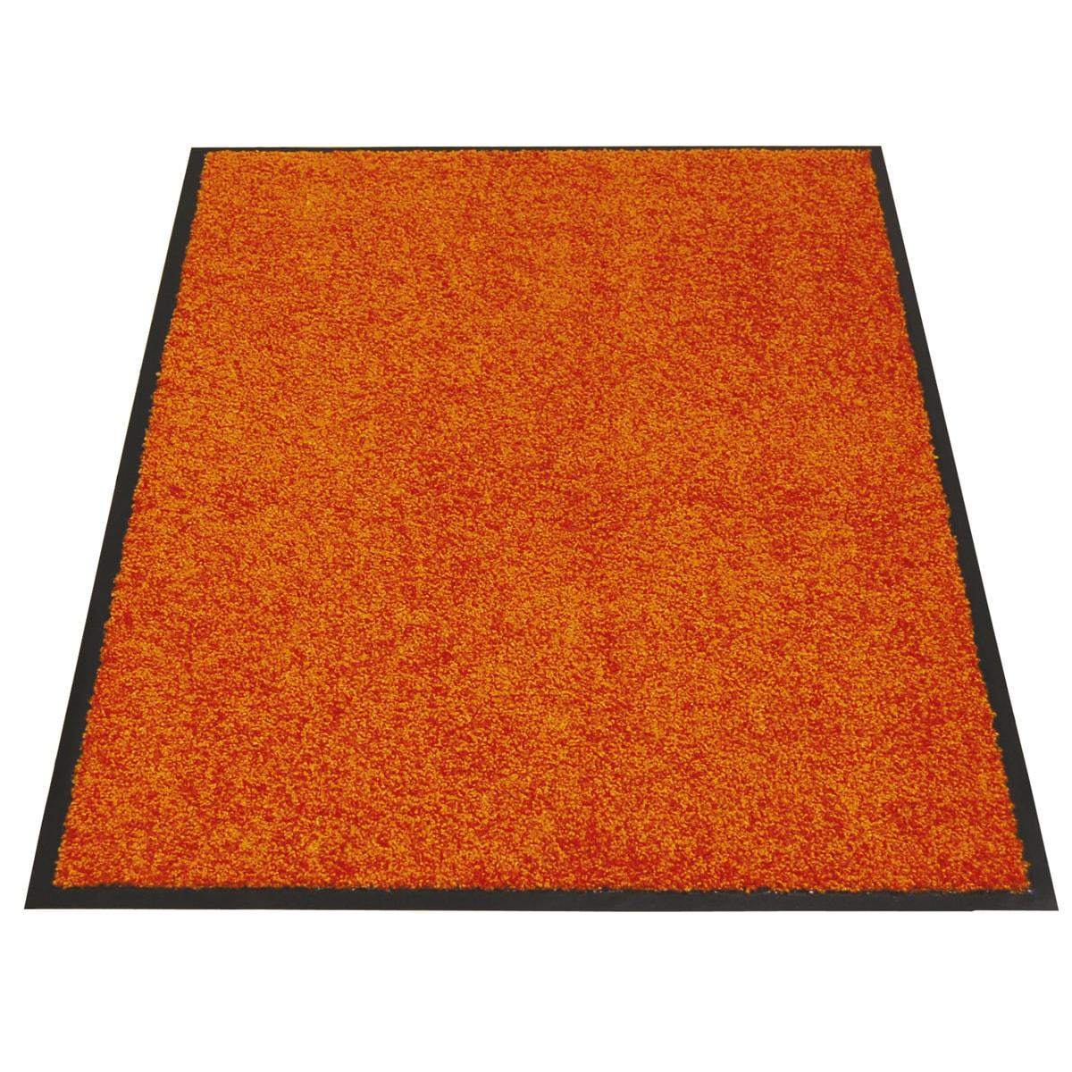 Tapis anti-salissure miltex EAZYCARE COLOR orange 60 × 90 cm, vue d'ensemble