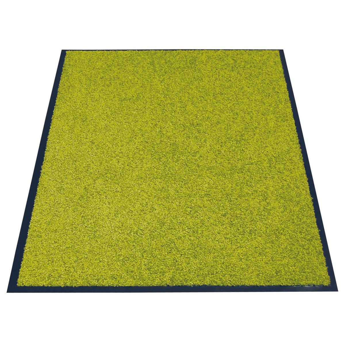 Tapis anti-salissure miltex EAZYCARE COLOR vert 60 × 90 cm, vue d'ensemble