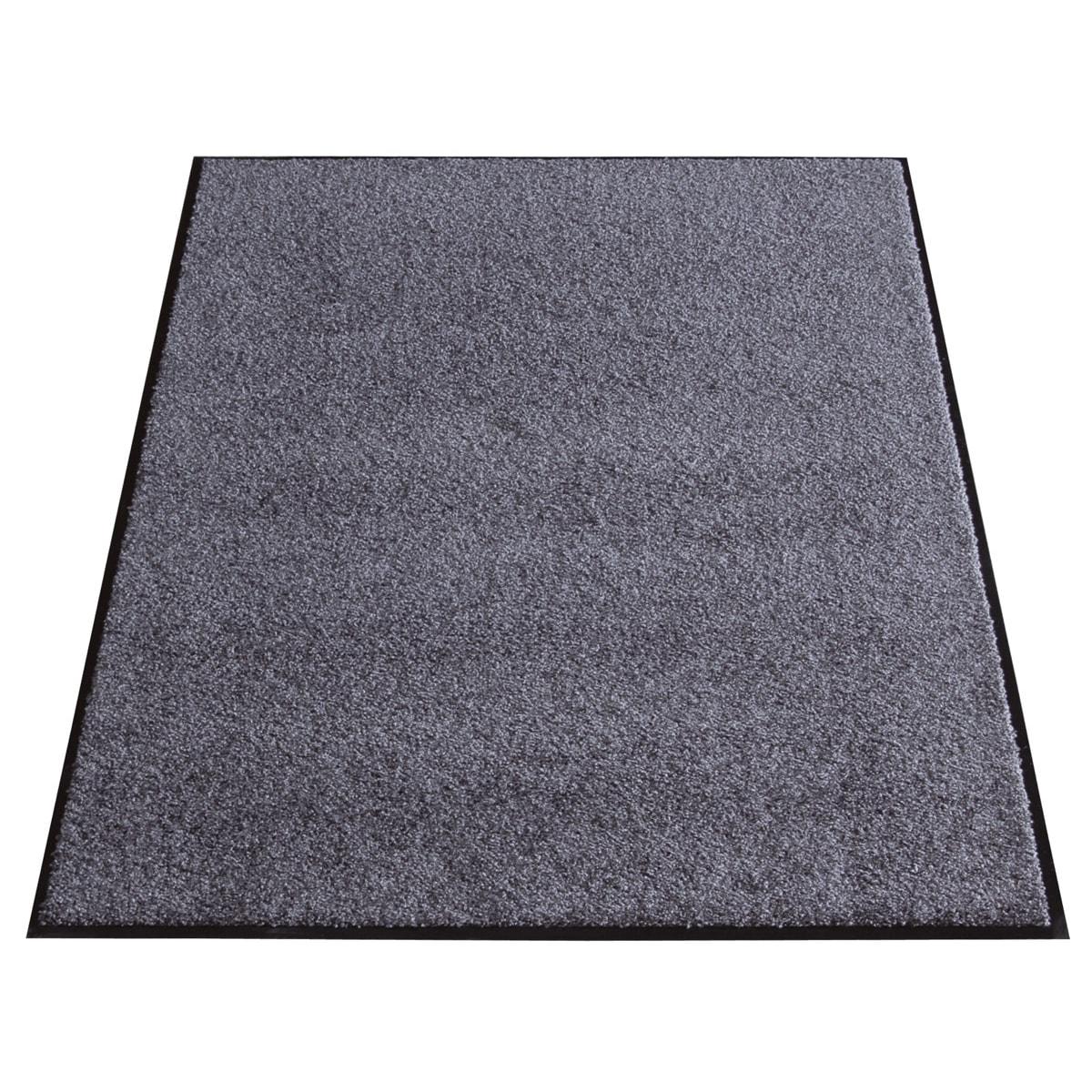 Tapis anti-salissure miltex EAZYCARE COLOR gris 90 × 150 cm, vue d'ensemble