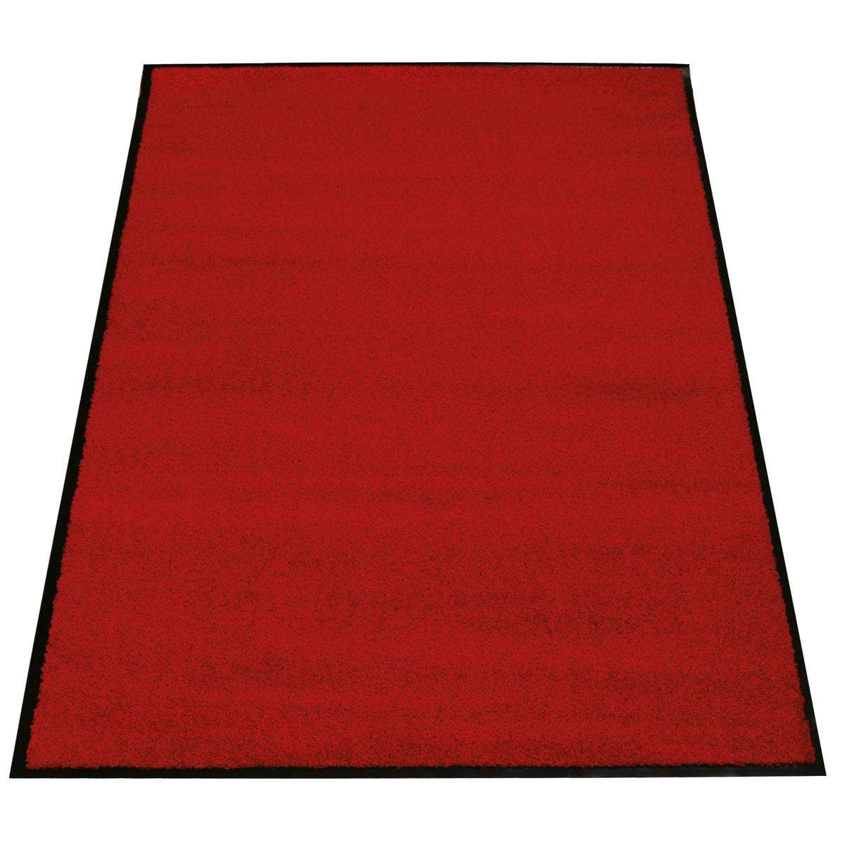 Tapis anti-salissure miltex EAZYCARE COLOR bordeaux 120 × 180 cm, vue d'ensemble