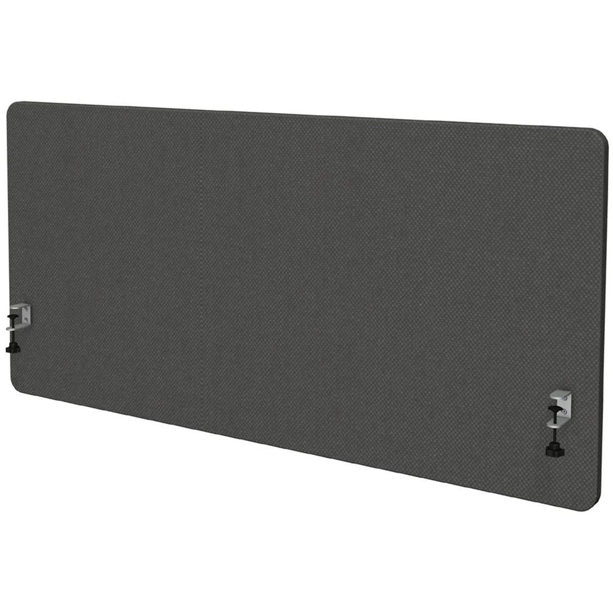 Écran de bureau acoustique kerkmann Oxford de bureau anthracite, vue d'ensemble