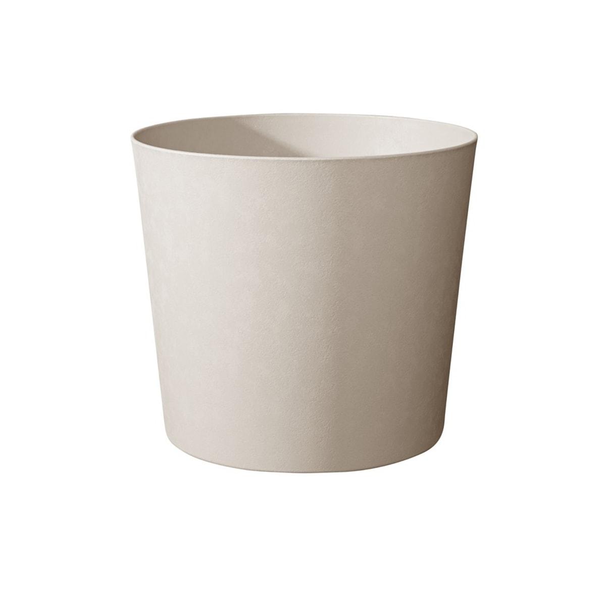 Pot de fleurs conique Poétic ELEMENT conique Ø 50 cm calcaire, vue d'ensemble