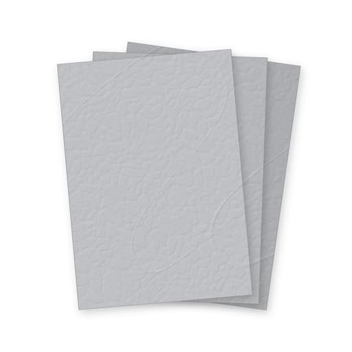 Couverture de reliure cartonnée A4 Couvertures grain cuir gris 250 g A4 FALCON K - Couvertures cartonnées grain cuir Falcon K gris A4, illustration