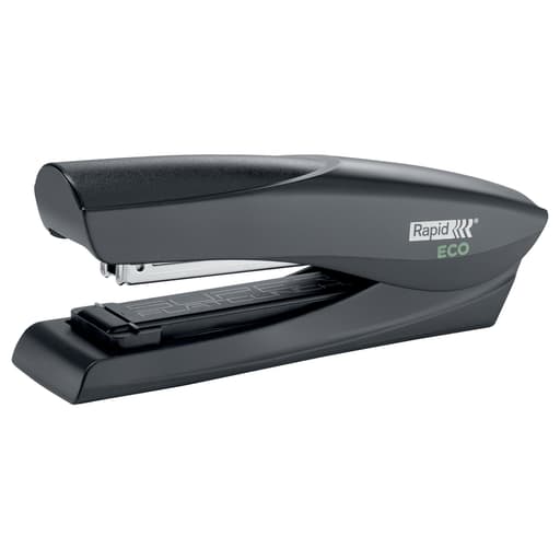 Agrafeuse de bureau à plat 25 feuilles ECO pleine bande noire