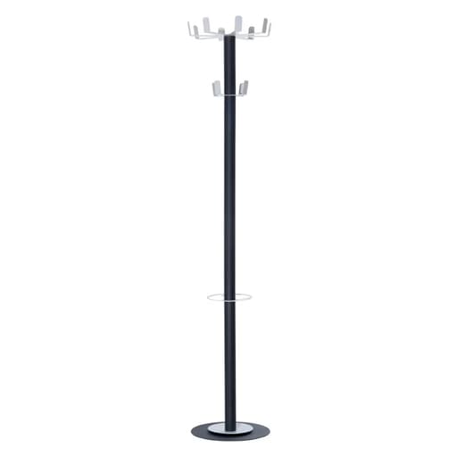 Portemanteau sur pied en acier, 12 patères easyCloth D PAPERFLOW - Portemanteau sur pied en acier PAPERFLOW easyCloth D, vue d'ensemble